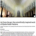 Art from the gut: the scientifically inspired work of Elpida Hadzi-Vasileva