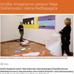 Izložba 'Imaginarne zastave' Maje Stefanovske i Alena Redžepagića