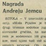 Nagrada Andreju Jemcu